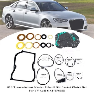 09G Transmissions Master Rebuild Kit Gasket Clutch Set VW Audi 6 AT TF60SN ZA - Picture 1 of 10