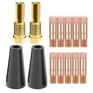 Pour MIG Soudage Essentiel pour Buse sans Gaz 14AK avec Kit Embouts de Contact - Picture 1 of 12