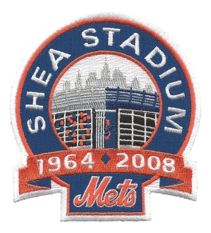 New York Mets 4" Shea Stadium Final Season Patch Cover