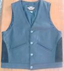 Harley Davidson Leather Vest Small Size VINTAGE IN GOOD CONDITION 
