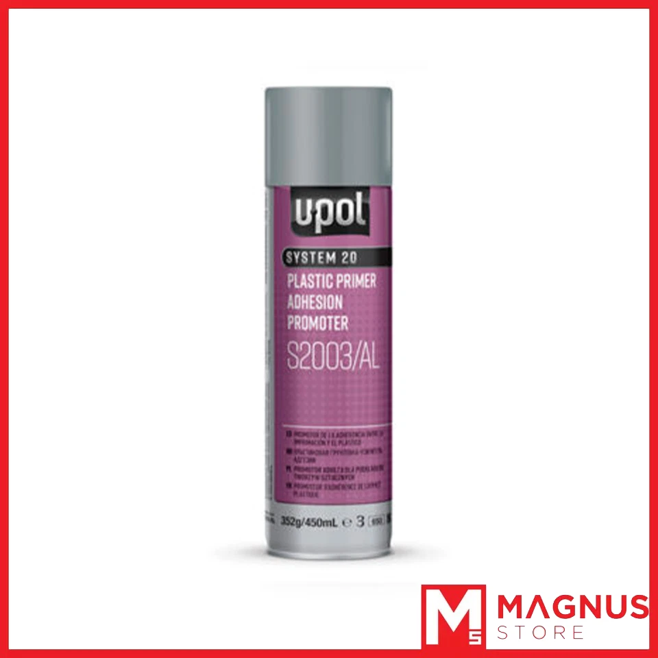 U-Pol primer spray per plastica 450 ml Raptor UPOL
