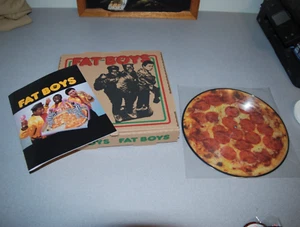 FAT BOYS RSD LIMITED EDITION PIZZA BOX SET PEPPERONI PIZZA 12” PICTURE DISC NEW - Picture 1 of 2