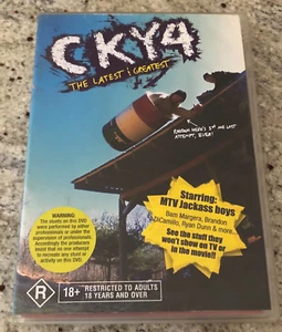 CKY4 THE LATEST & GREATEST - DVD 2002 - BAM MAGERA - JACKASS - Picture 1 of 7