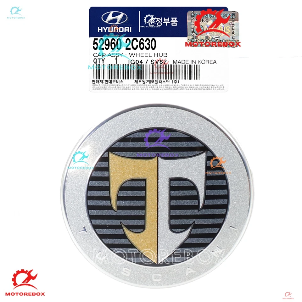 ✅ Genuine✅ Wheel Center Cap 17" ✅ 2003-2008 Hyundai Tiburon Xg350 529602C630 - Image 1 of 4