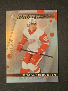 22-23 SP Authentic Jonatan Berggren Spectrum FX Rookie  🚨🚨🚨 Red Wings  - Picture 1 of 2