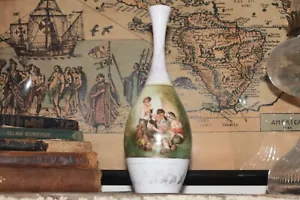 **AUSVERKAUF** R.S. Suhl Porzellan Vase - Wurfelspieler v. Murillo - Bild 1 von 4