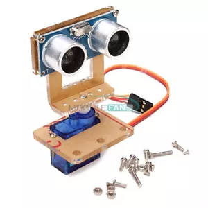 HC-SR04 Ultrasonic Range Module Kits and Analog Servo Robot Mounting Bracket. - Picture 1 of 6