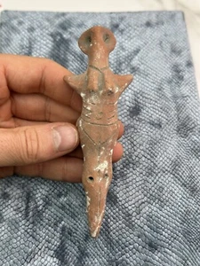Terracotta Figurine  with Ornament  Trypillian Culture between 5500 and 2750 BC. - Picture 1 of 12