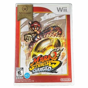 Mario Strikers Charged (Nintendo Wii, 2007) Completo En Caja con Manual Probado Funciona - Imagen 1 de 15