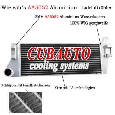 65mm Ladeluftkühler FOR Renault Megane/Mégane RS 225 230 R26 2,0 2004-2008 - Bild 1 von 4