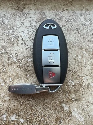 2005 - 08 INFINITI FX35 FX45 SMART KEY REMOTE FOB (3-BTN) FCC: CWTWBU619 MINT! - Image 1 of 4