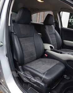 Sitzbezüge Maßgeschneidert Kompatibel Mit Honda HR-V II (2015-2021) Alcantara - Bild 1 von 7