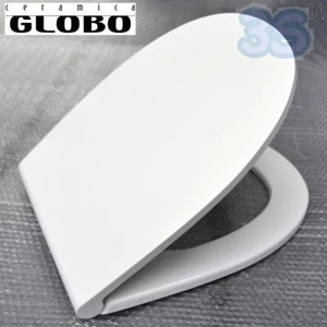 Sedile originale per wc 4ALL Ceramica Globo in termoindurente - MDR19BI - Imagen 1 de 3