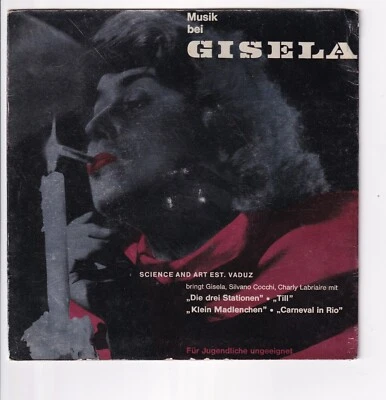 GISELA JONAS um 1960: Musik bei Gisela, + S. Cocchi + C. Labriare, Silberne Var. - Bild 1 von 4