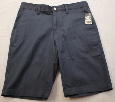 Volcom Logo Mens Navy Blue Vmonty Stretch Chino Shorts NWT Sz 31 - Image 1 of 3