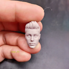 DIY 1:12 Singer Justin Bieber Head Sculpt Fit 6'' Male Soldier Figure Body Toys
