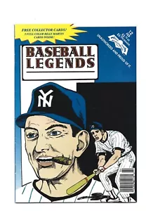 BASEBALL LEGENDS BILLY MARTIN #12 REVOLUTIONARY 1993 FN+ CARDS INCLUDED - Picture 1 of 2