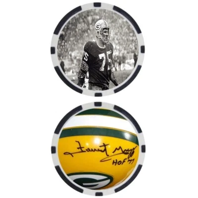 FORREST GREGG SIGNED Poker Chip - Top 100 NFL Football Player - Image 1 of 2