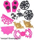 Monster High Dolls Playset Spares Dj Party Room Speakers~seats~tables~decor