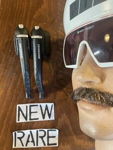 De colección NOS UNIVERSAL LR1 Resina Negro Palancas de Freno Freno RARO - Imagen 1 de 11