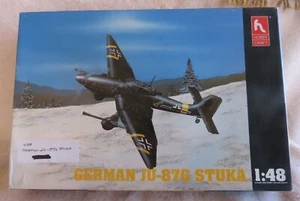 HobbyCraft German JU-87G Stuka 1/48 Scale Airplane Model Kit - HC1515 - Picture 1 of 11