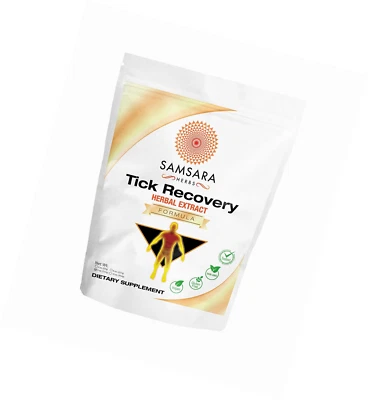 Fórmula en polvo herbal de recuperación de garrapatas (4 oz/114 g) - Knotweed japonés, uña de gato,  Foto 1 de 4