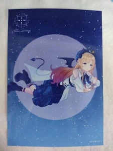 hololive Yuzuki Choco postcard Blue Journey YOAKENOUTA novelty 126mm × 89mm - Picture 1 of 1