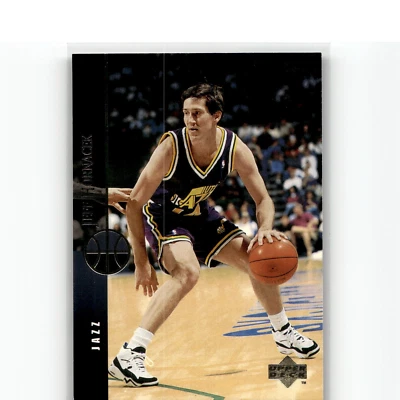 1994-95 Upper Deck #296 Jeff Hornacek Basketball Card Utah Jazz - Image 1 of 2