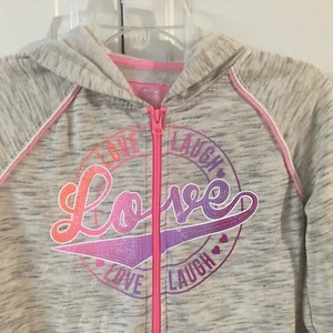 SO Authentic American Heritage Sweater Girls Size 14 Zip-up Jacket  Long Sleeves - Picture 1 of 9