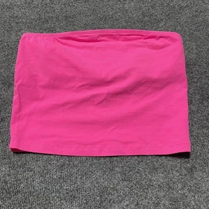 PINK Victoria's Secret Rock Damen Medium Hot Pink Stretch Bodycon Mini - Bild 1 von 5