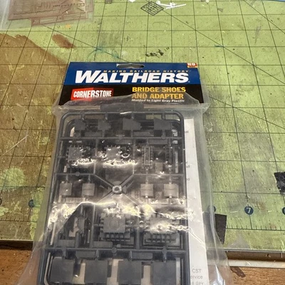 Walthers 933-4559 HO Scale Bridge Shoes & Adapter Assortment Kit - Image 1 of 2