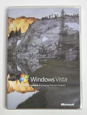 Windows Vista Release Candidate 1 Customer Preview Program DVD 2-Disc 32/ 64 Bit - Image 1 of 3