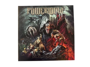 Powerwolf The Sacrament of Sin VINYL 12" Album Gatefold Cover WITH POSTER - Picture 1 of 5