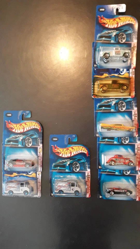 HOT WHEELS ERROR DE FÁBRICA-2003' JUEGO COMPLETO DE 5-Propietario original-¡BONO DEBE VER FOTOS! Foto 1 de 4