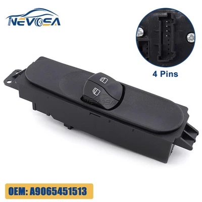 Power Window Control Switch for 2007-2018 Freightliner Sprinter 2500 A9065451513 - Image 1 of 4