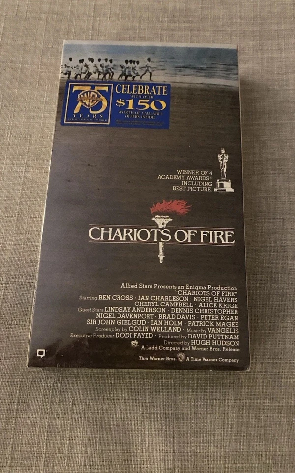 Chariots of Fire VHS • 1991 release • New Factory Sealed, Watermark {Warner Bros - Image 1 of 4