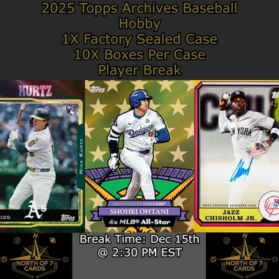 Jim Edmonds 2025 Topps Archives Béisbol Hobby 1X Estuche Jugador BREAK #1 Foto 1 de 3
