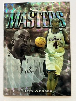 📈97-98 Topps Finest - Chris Webber 压花银色折射器 #/263👀🤯🔥HOF — 第 1/3 张图片