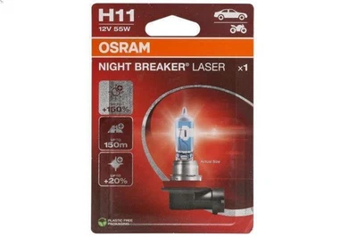 Glühlampe, Fernscheinwerfer OSRAM 64211NL-1BL für CHERY A1 1.3 2007-2014 - Bild 1 von 4