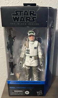 STAR WARS LA SERIE NEGRA EL IMPERIO CONTRAATACA AL SOLDADO REBELDE HOTH NUEVO EN CAJA Foto 1 de 2