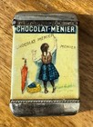 Rare boîte pyrogène CHOCOLAT MENIER n suchard tôle plaque émaillée