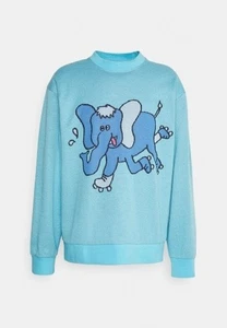 Cleptomanicx Men Strickpulli HAPPY ELEFANT - Gr.: L - Picture 1 of 1