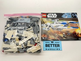 LEGO STAR WARS Rebel U-Wing Fighter 75155 COMPLETE W/ MINIFIGS & MANUAL