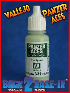 Vallejo Panzer Aces Highlight Italian Tankcrew 331 Acrylic Paint 17ml Bottle - Imagen 1 de 1