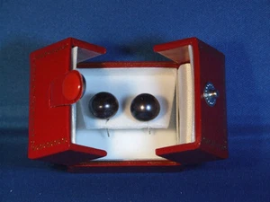 Guaranteed Genuine 13mm Select Black Pearl .925 Sterling Silver Stud Earrings - Picture 1 of 2