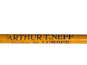 Vintage Arthur Neff Holzhändler beide Telefone Toledo Ohio Tischler Rundbleistift - Bild 1 von 3