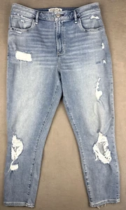 Abercrombie & Fitch The Super Skinny Ankle High Rise Curve Love Jeans Gr. 32/14 - Bild 1 von 11