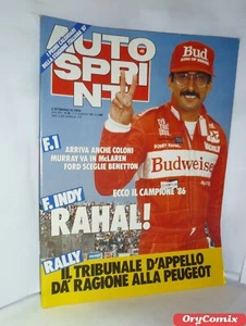 AUTO SPRINT - N. 46 - 11-17 NOVEMBRE 1986 - F. INDY - RAHAL! - RIVISTA BUONA - Imagen 1 de 2
