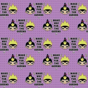 Disney Villains Power Hungry Evil Queens Cotton Fabric 44" by Yard Fairy Tale - Picture 1 of 2