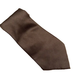 ETERNO EXECUTIVE Designer Mens Silk Neck Tie Gray Fleck Hand Made Tie - Picture 1 of 2